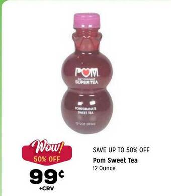 Grocery Outlet Pom Sweet Tea offer