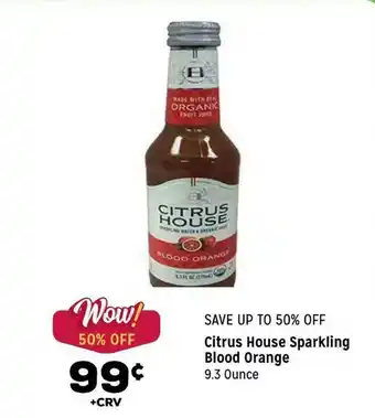 Grocery Outlet Citrus House Sparkling Blood Orange offer