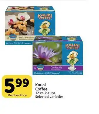 Pavilions Kauai Coffee K-Cups offer