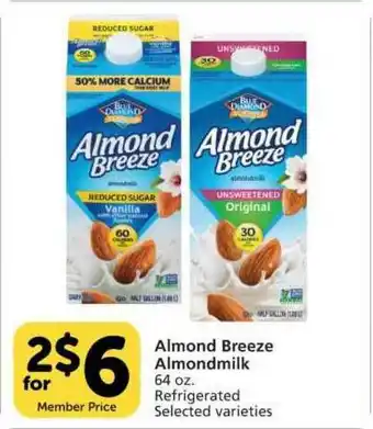 Pavilions Almond Breeze Almondmilk offer