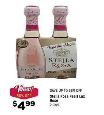 Grocery Outlet Stella Rosa Pearl Lux Rose offer