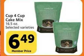 Pavilions Cup 4 Cup Cake Mix offer