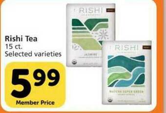 Pavilions Rishi Tea offer