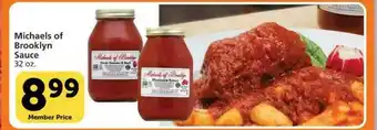 Pavilions Michaels Of Brooklyn Sauce offer