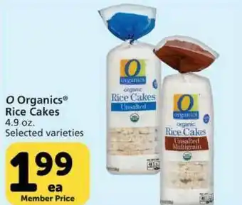 Pavilions O Organics® Rice Cakes offer