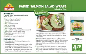 Pavilions Mission Gluten Free Tortillas offer