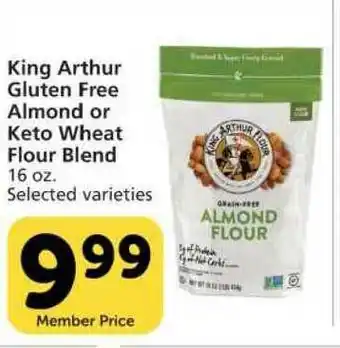Pavilions King Arthur Gluten Free Almond Or Keto Wheat Flour Blend offer