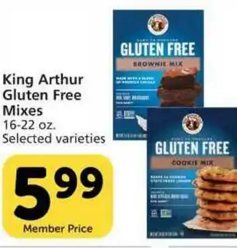 Pavilions King Arthur Gluten Free Mixes offer