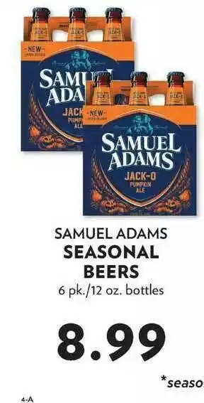 Reasors Samuel Adams Seasonal Beers offer