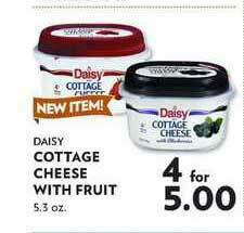 Reasors Daisy Cottage Cheese With Fruit offer
