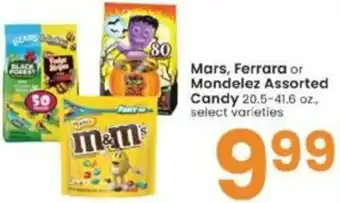 Albertsons Mars, Ferrara Or Modelez Assorted Candy offer