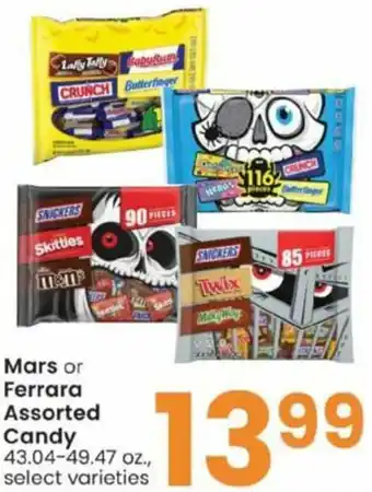 Albertsons Mars Or Ferrara Assorted Candy offer