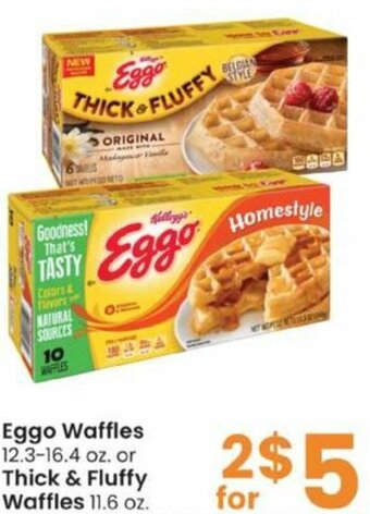 Albertsons Eggo Waffles Or Thick & Fluffy Waffles offer