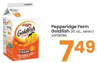 Albertsons Pepperidge Farm Goldfish 30 oz offer