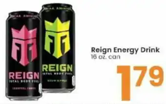 Albertsons Reign Energy Drink 16 oz offer