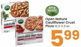 Albertsons Open Nature Cauliflower Crust Pizza offer