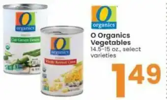 Albertsons O Organics Vegetables 14.5-15 oz offer