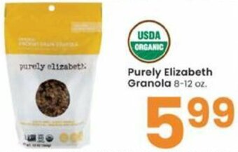 Albertsons Purely Elizabeth Granola 8-12 oz offer