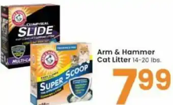 Albertsons Arm & Hammer Cat Litter offer