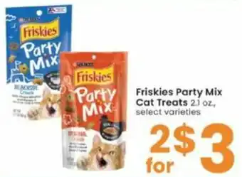 Albertsons Friskies Party Mix Cat Treats offer