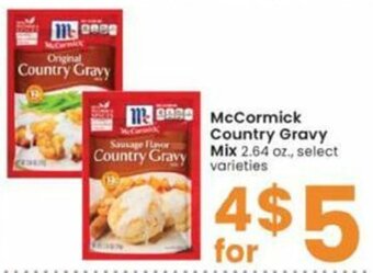 Albertsons McCormick Country Gravy Mix offer