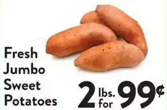 Compare Foods Fresh Jumbo Sweet Potatoes offer