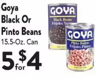 Goya Black Or Pinto Beans
