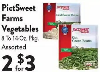 Compare Foods PictSweet Farms Vegetables offer