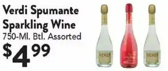 Compare Foods Verdi Spumante Sparkling Wine offer