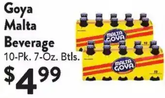 Compare Foods Goya Malta Beverage offer