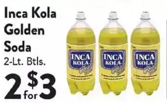Compare Foods Inca Kola Golden Soda offer