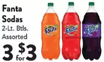 Fanta Sodas