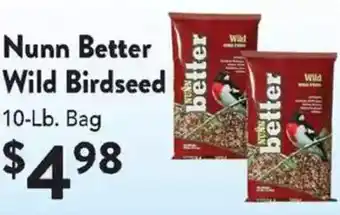 Nunn Better Wild Birdseed