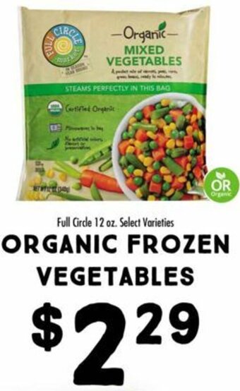 Maceys Organic Frozen Vegetables offer