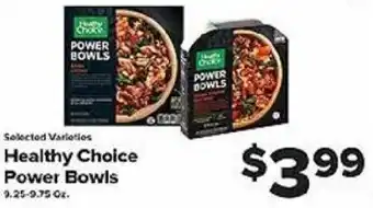 Healthy Choice Power Bowls