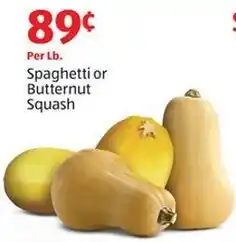 Aldi Spaghetti or Butternut Squash offer