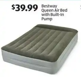 Aldi Bestway Queen Air Bed with Built-In Pump offer