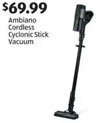 Aldi Ambiano Cordless Cyclonic Stick Vacuum offer