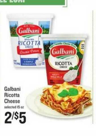 Lowes Foods Galbani Ricotta Cheese offer