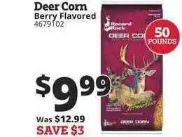Rural King Deer Corn offer