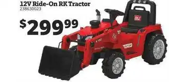 12v Ride-on Rk Tractor