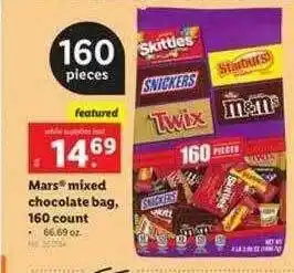 Lidl Mars® Mixed Chocolate Bag 160 Count offer