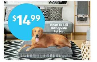 Aldi Heart To Tail Orthopedic Pet Mat offer