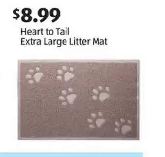 Aldi Heart To Tail Extra Large Litter Mat offer