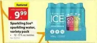 Lidl Sparkling Ice® Sparkling Water, Variety Pack offer