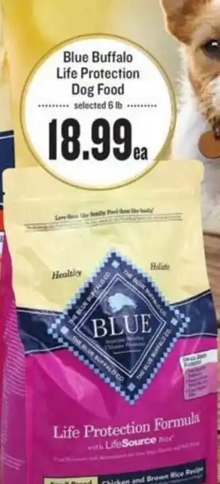 Lowes Foods Blue Buffalo Life Protection Dog Food offer