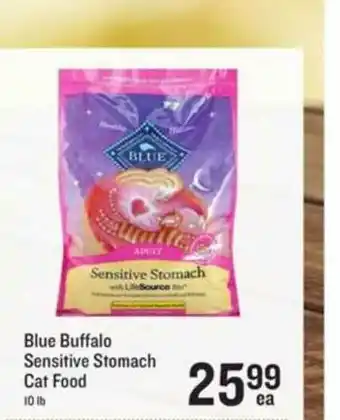 Lowes Foods Blue Buffalo Sensitive Stomach Cat Food offer