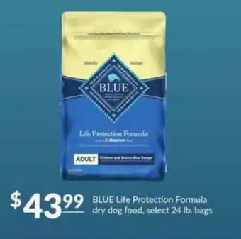 Lowes Foods Blue Life Protection Formula Dry Dog Food 24 Lb offer