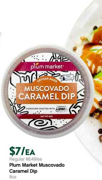 Plum Market Plum Market Muscovado Caramel Dip offer