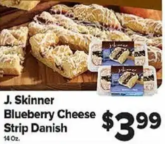 Harter House J.Skinner Blueberry Cheese Strip Danish offer